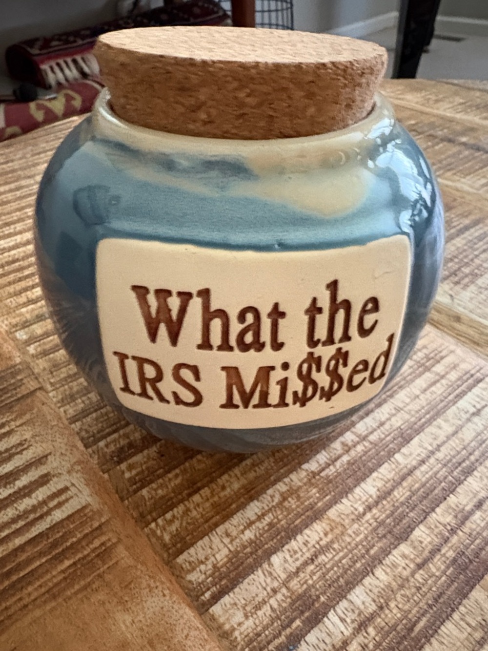 Tumbleweed Pottery Money Jar